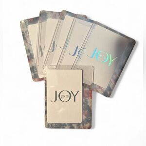 DIOR Joy Cards w/ plastic cases